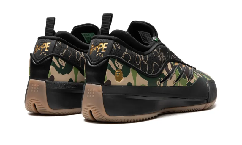 More Adidas Shoes Dame 9 'BAPE - Camo'
